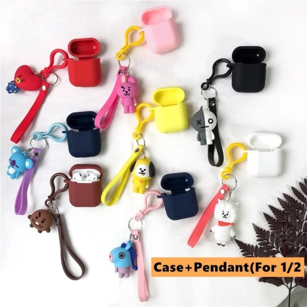 Cartoon Case for Airpods Tata 2 and 1
